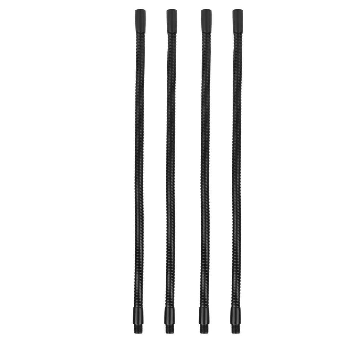 Tubo Flessibile per Lampada a Collo di Cigno Tubo Flessibile per Lampada Universale Regolabile 4 Pezzi per Apparecchio di Illuminazione (35 cm)