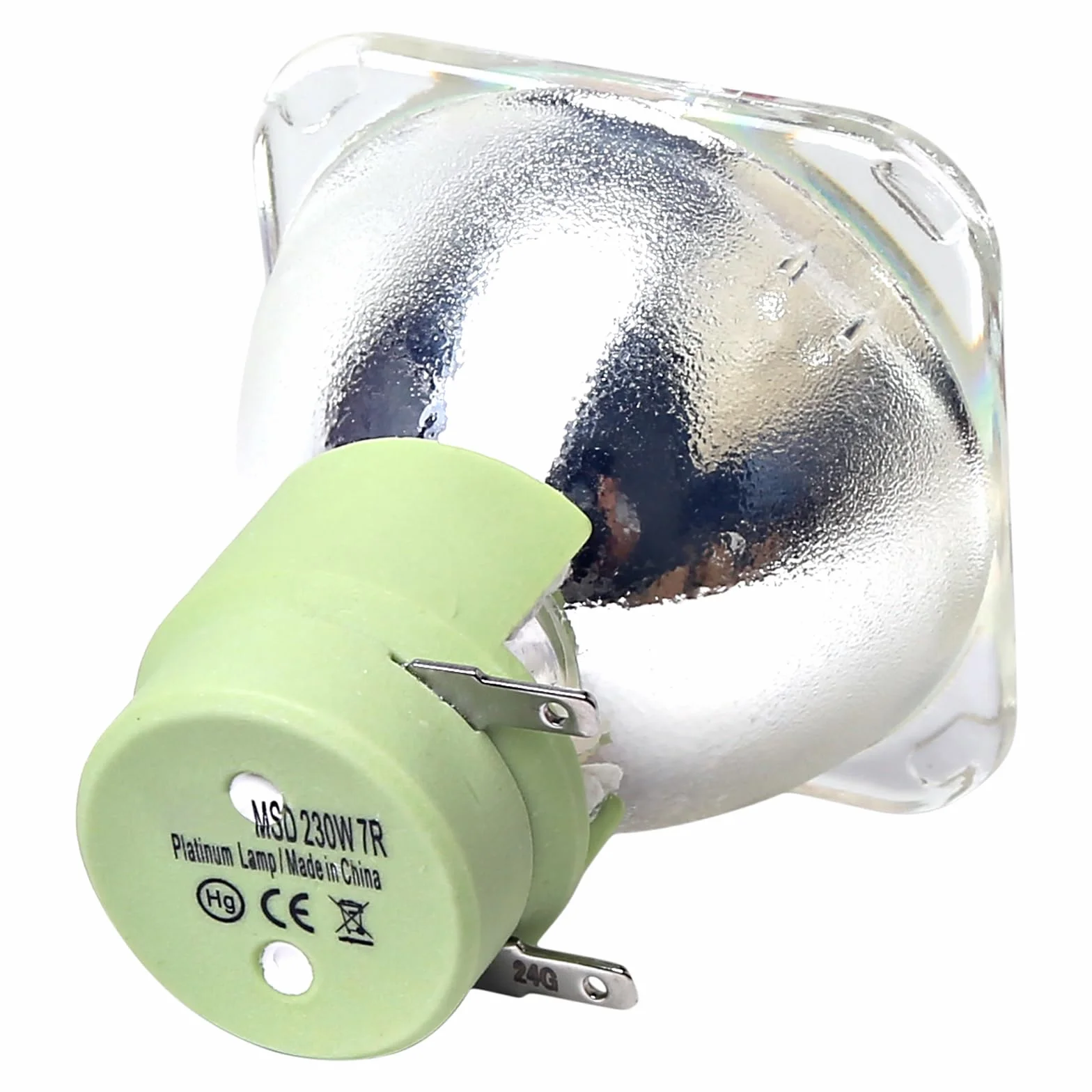wecan Lampada 7r 230w per Teste Mobili Luci dj, MSD Platinum Beam 230 7r Lamp per Moving Head Beam Light, Lampada da Palcoscenico Elettroniche Lampadina 230w Replacement Bulb per Testa Mobile Beam