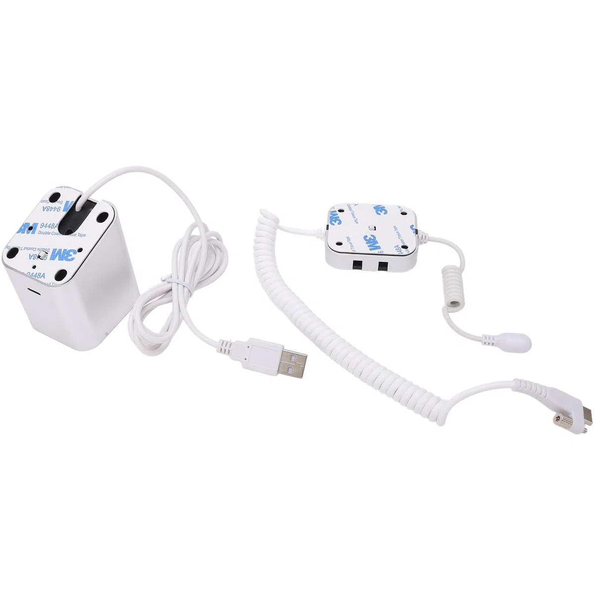Porta micro USB Espositore per Telefono Cellulare Antifurto, con Allarme di Sicurezza 95-120 DB, Supporto per Telefono Antifurto per Sale Espositive, Negozio (per Android)
