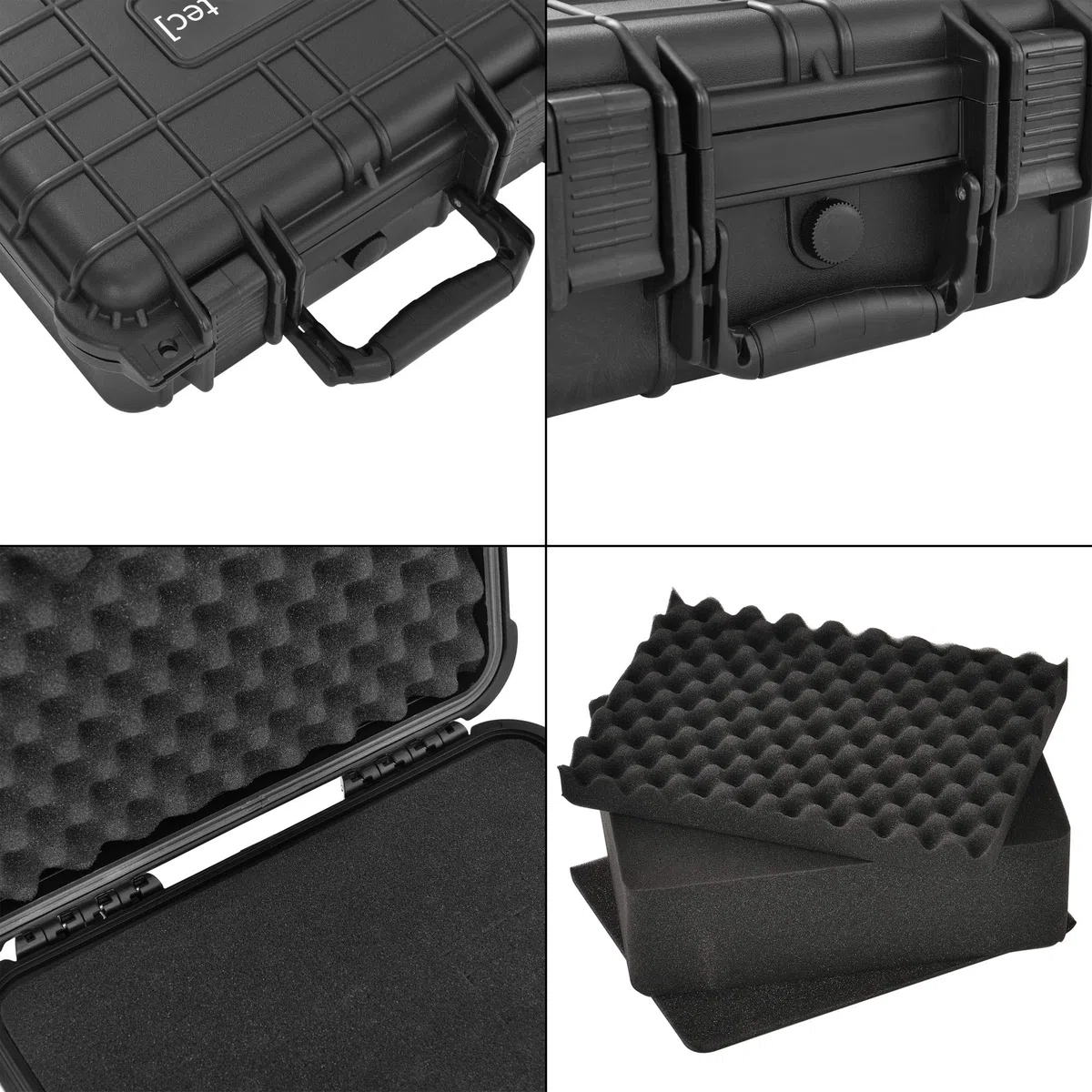 Custodia Protettiva per atrezzature, Fotocamere - 35 x 29,5 x 15 cm - con Fodera Schiuma poliuretanica