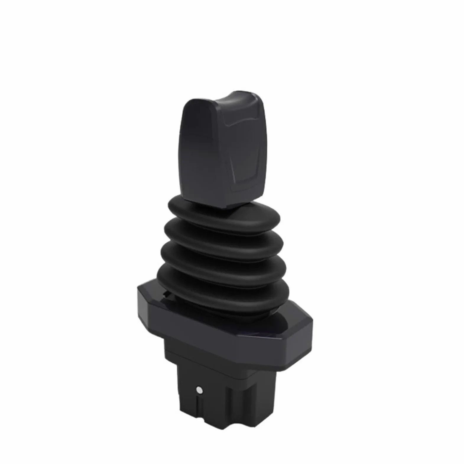 DIKAMAN Joystick, SMC105 Macchinari di ingneria Controllo remoto Gru Maniglia comando Asta spinta ad asse singolo, Joystick Hall Tipo a punta dito(5V,Self-reset output 0.3-4.7)