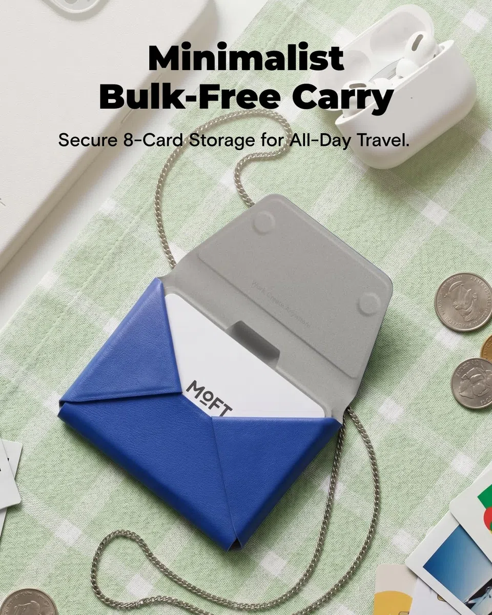 MOFT Portafoglio magnetico per telefono con supporto da viaggio Agile, Alba, 10 cm (L) x 7 cm (W) x 1.5 cm (H), Minimalista