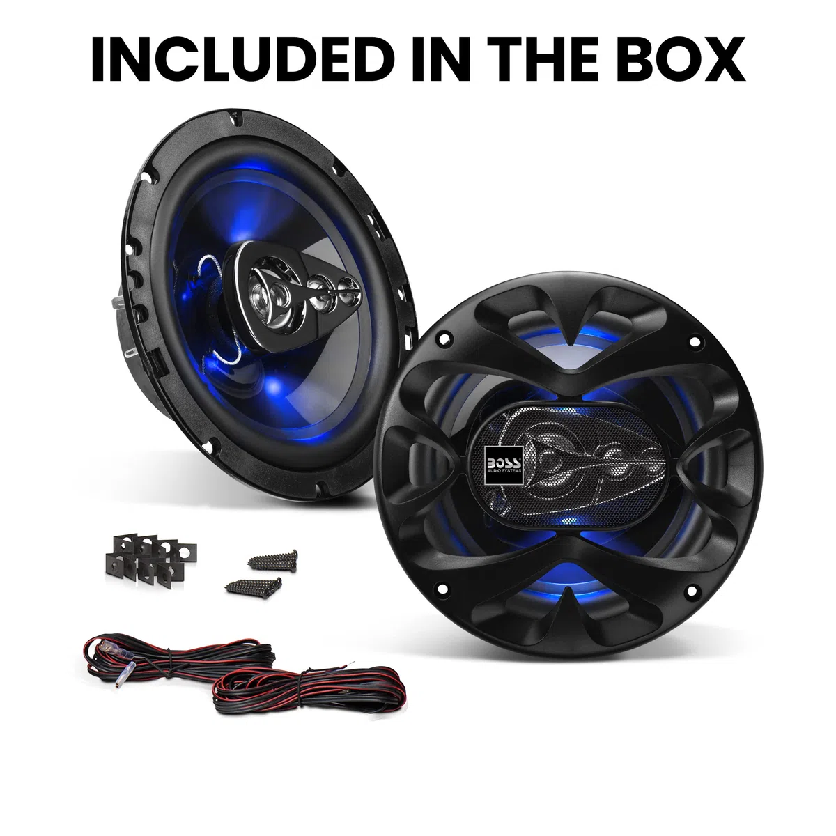 Boss Audio Systems Rage 6.5" 4-way 300W Full Range Speaker Rotondo 4-vie 300W 2pezzo(i) altoparlante auto